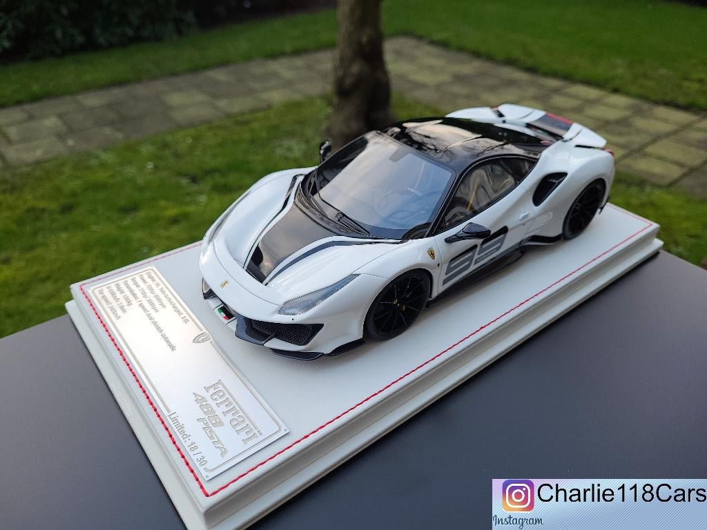 Davis & Giovanni D&G 1/18 Ferrari 488 Pista Joseph Klibansky, Hobby en Vrije tijd, Modelauto's | 1:18, Ophalen of Verzenden, Nieuw