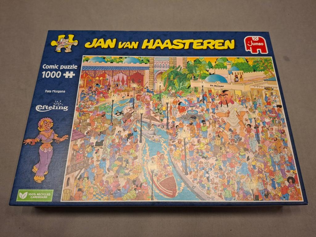 Puzzels van Van Haasteren, Gibsons, Fleroux en Jumbo, Ophalen of Verzenden, 500 t/m 1500 stukjes, Zo goed als nieuw