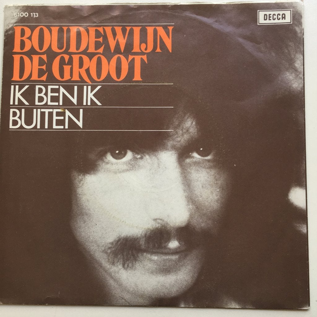 DB9B B de Groot Ik ben ik/ Buiten HOL74 €7,50, 7 inch, Ophalen of Verzenden, Overige typen, Nederlandstalig