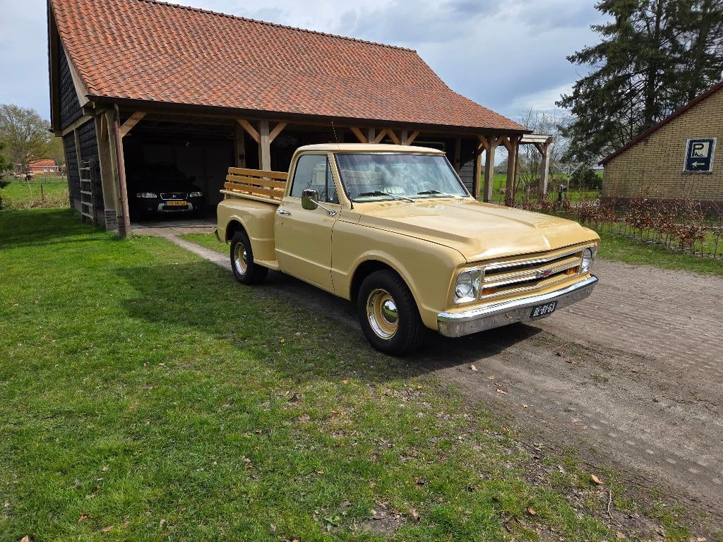 Chevrolet C10 pick-up stepside "The Lady" 1967, Auto's, Bestelauto's, Particulier, Chevrolet, LPG, Automaat, Geïmporteerd, Overige kleuren