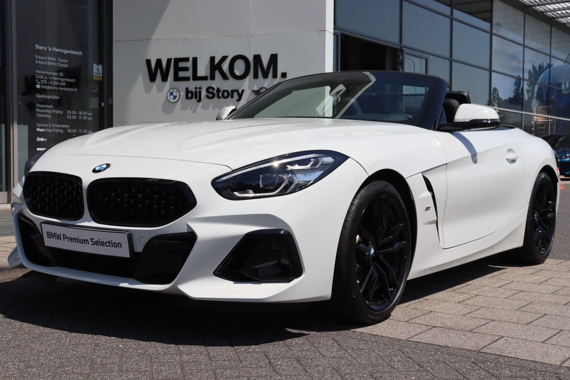 BMW Z4 Roadster sDrive30i M Sport Automaat / Comfort Access, Auto's, 1998 cc, Achterwielaandrijving, Gebruikt, Zwart