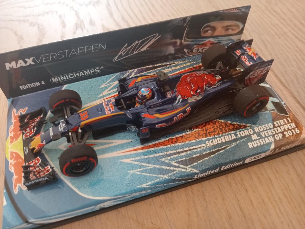 Max Verstappen editie 4, Toro Rosso, Ophalen of Verzenden, Zo goed als nieuw
