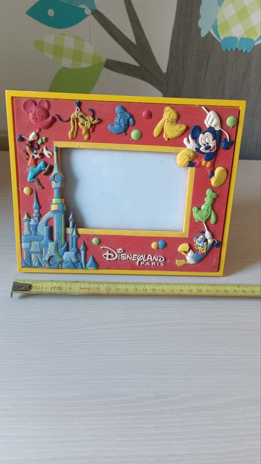 Disney fotolijst Disneyland Parijs Mickey Minnie Goofy, Ophalen, Gebruikt