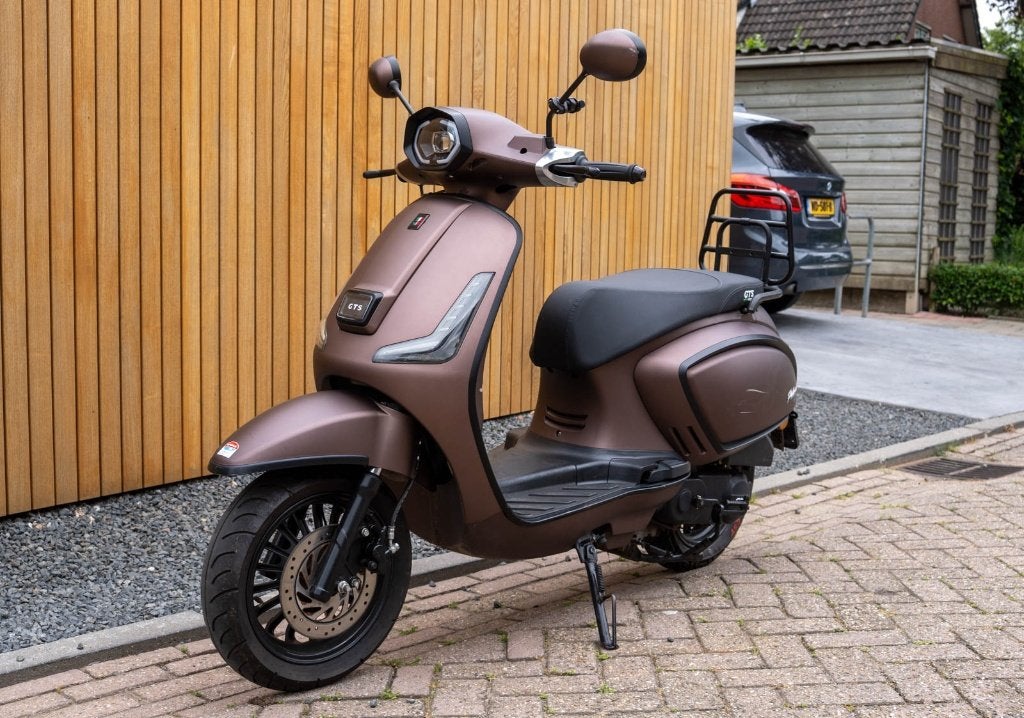 GTS Palermo Bromscooter retro look 2024, Ophalen, Gebruikt, Maximaal 45 km/u, GTS Palermo / Toscane / Trento