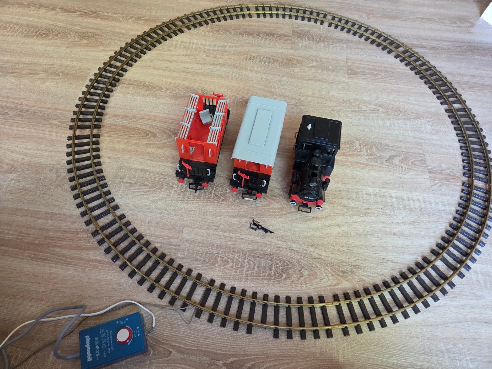 Playmobil Elektrische Stoomtrein, Ophalen of Verzenden, Gebruikt, Complete set, Voertuig