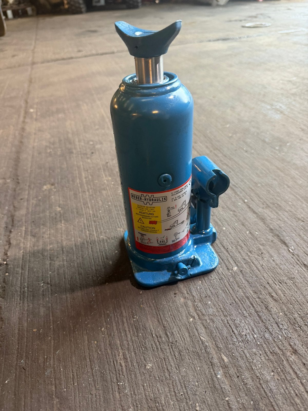 Mercedes spinter krik, Ophalen, Hydraulisch, Potkrik