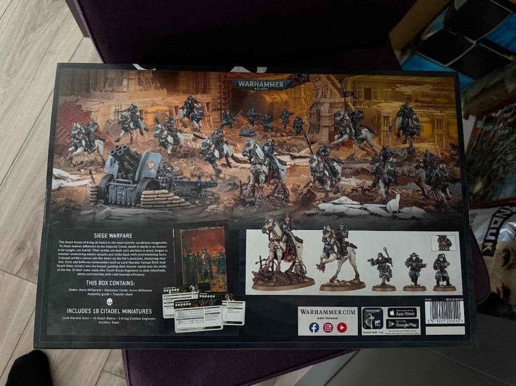 Krieg Army Set 40k Astra Militarum OOP Sealed, Hobby en Vrije tijd, Ophalen of Verzenden, Nieuw, Warhammer 40000, Figuurtje(s)