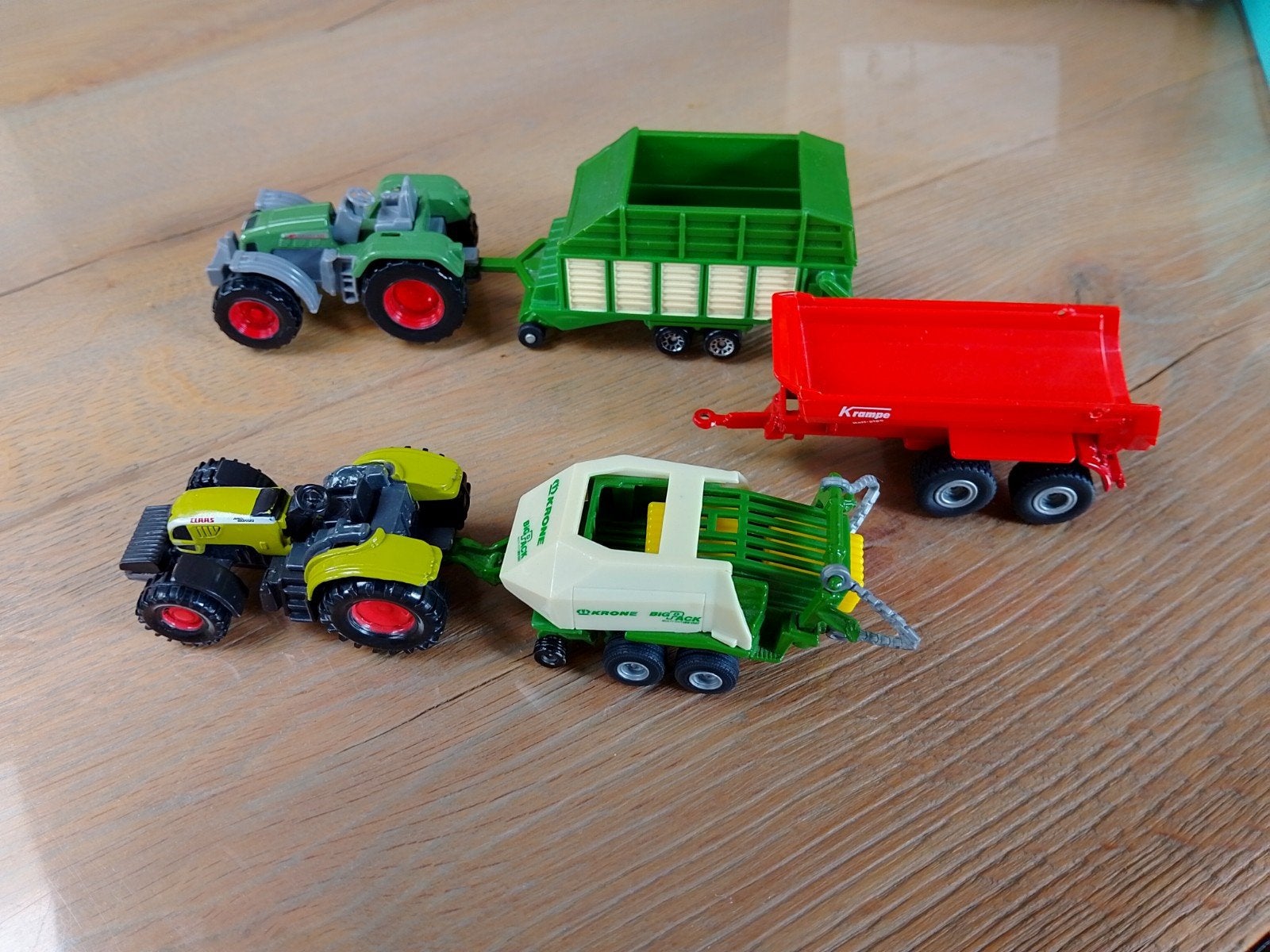 Siku setje, Ophalen of Verzenden, Zo goed als nieuw, Hijskraan, Tractor of Landbouw, SIKU