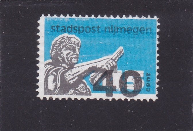 Postzegel Stadspost Nijmegen, Ophalen of Verzenden, Na 1940, Postfris