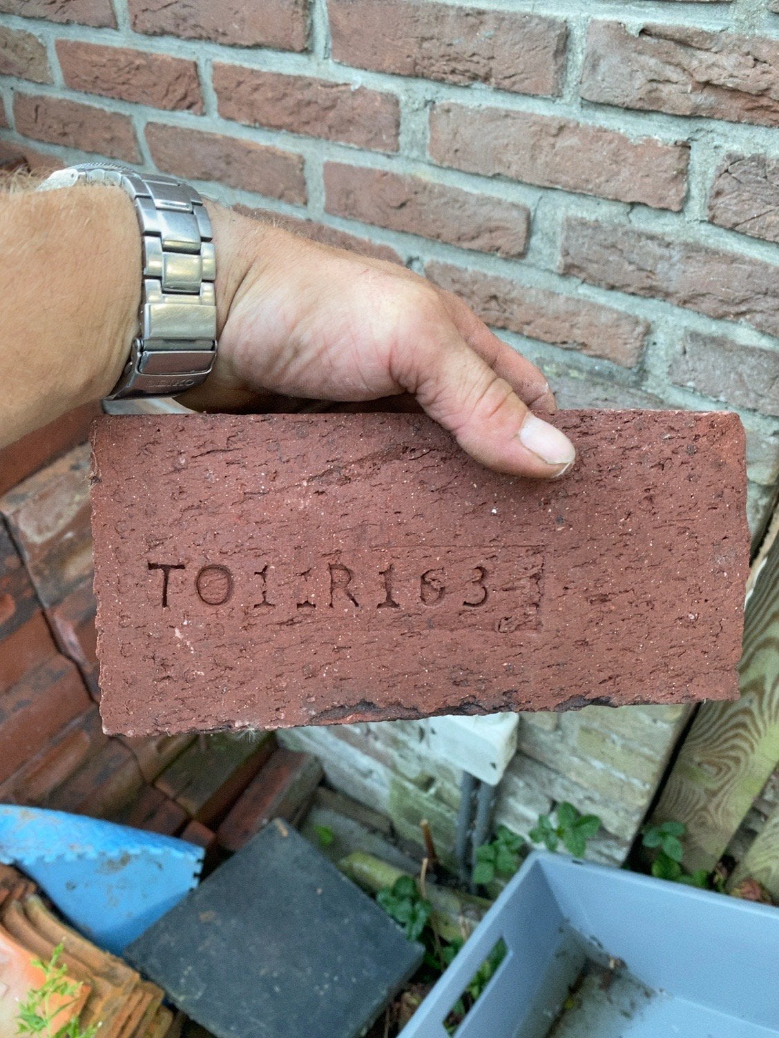 Minimaal 1000 stuks nieuwe waalformaat handvorm-gevelstenen, Doe-het-zelf en Verbouw, Metselstenen, Ophalen, Zo goed als nieuw