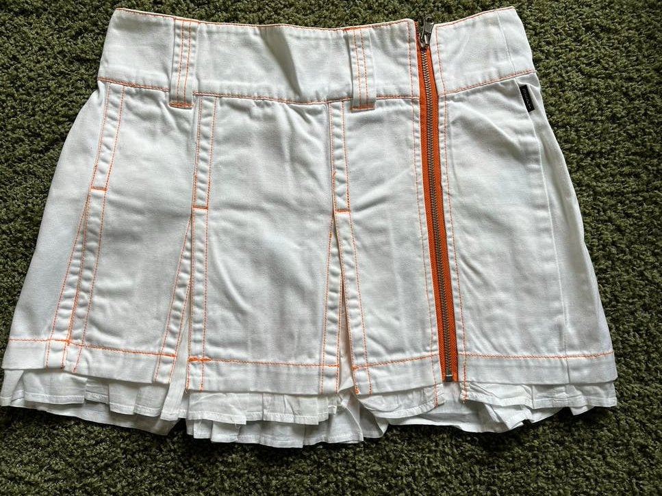 Dept rokje maat XS, zo goed als nieuw, twee kanten draagbaar, Wit, Ophalen of Verzenden, Zo goed als nieuw, Maat 34 (XS) of kleiner