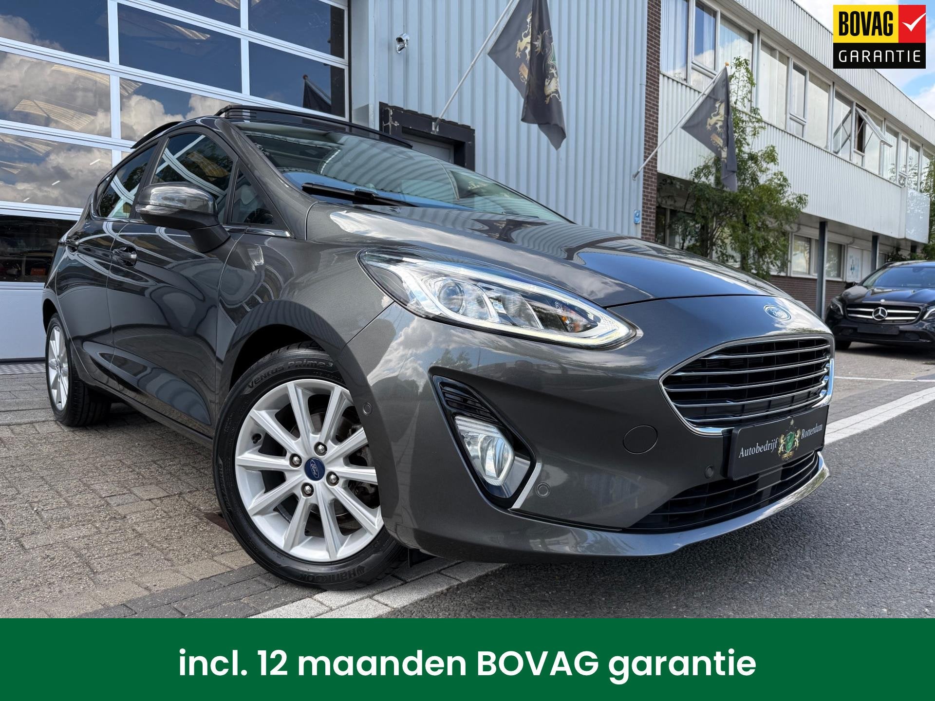 Ford Fiesta 1.0 EcoBoost Titanium ACC/PDC V&A/CAM/NAVI/PANO, 100 pk, 23 km/l, Origineel Nederlands, Bedrijf
