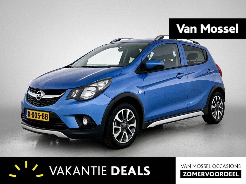 Opel KARL 1.0 Rocks Online Edition | | te Financieren v.a., Stof, Gebruikt, Euro 6, Blauw