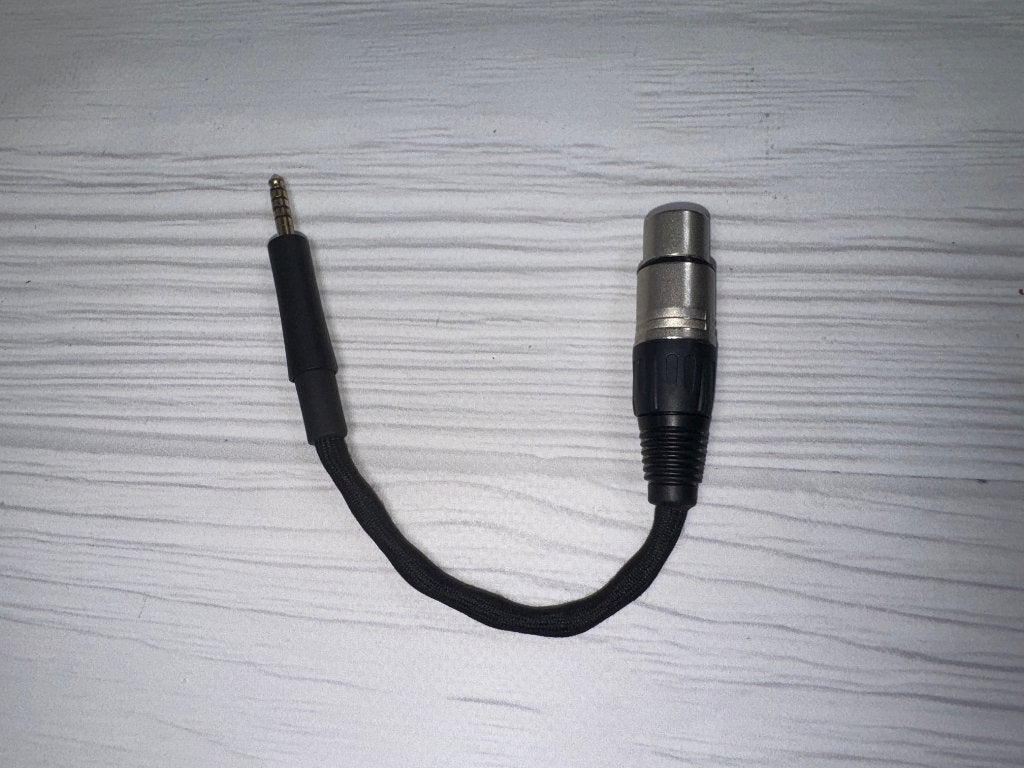 Adapter xlr naar 4.4 Sennheiser gebalanceerd, Verzenden, Nieuw, Minder dan 2 meter, Overige kabels