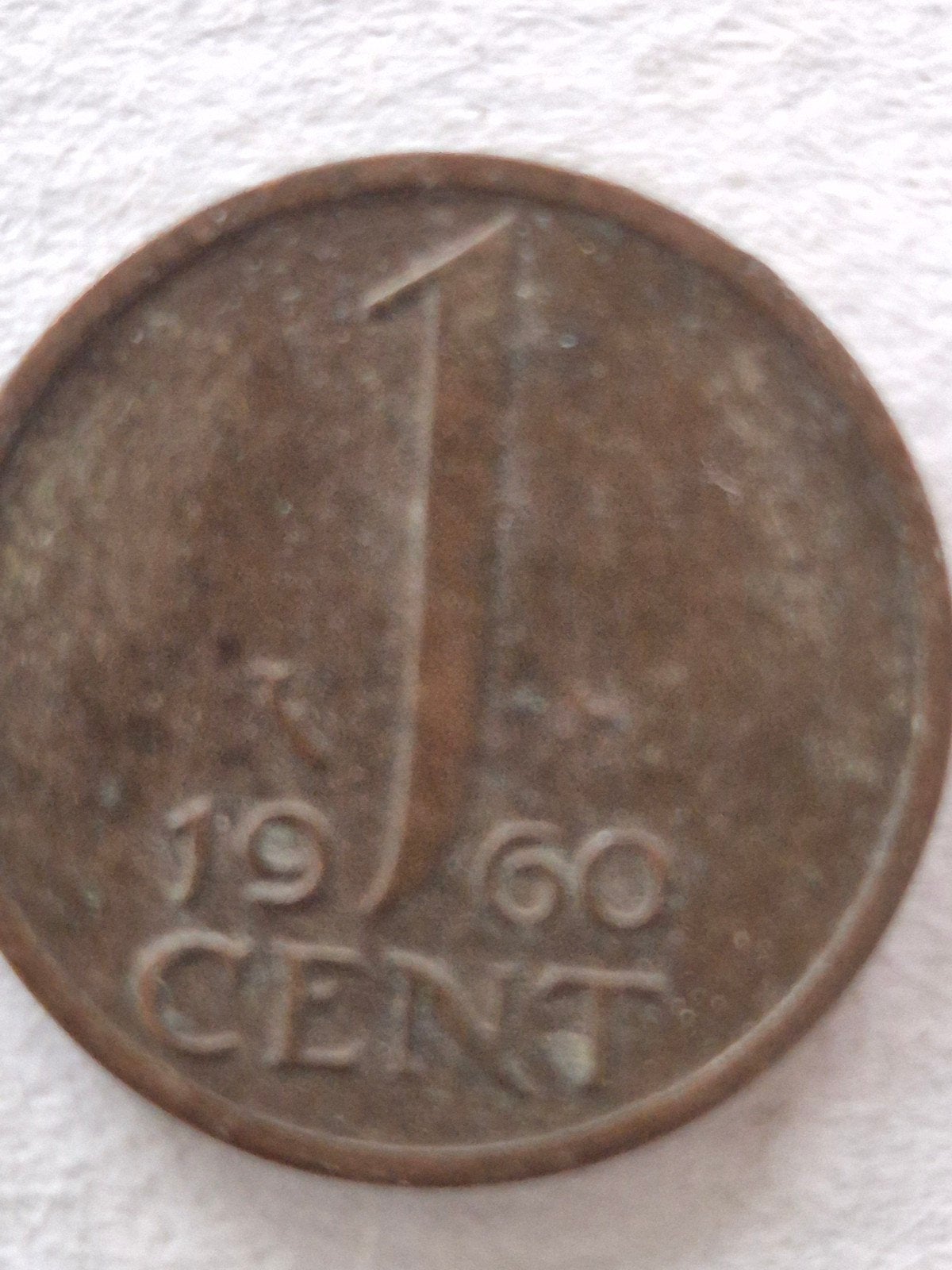 1 Cent Munt Koningin Juliana 1960, Ophalen of Verzenden, Koningin Juliana, 1 cent, Losse munt