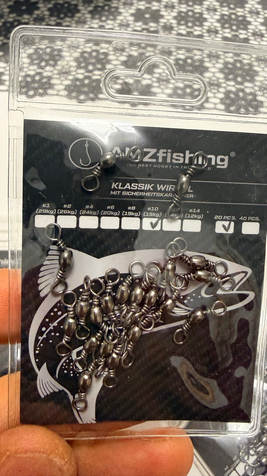 AMZfishing Klassik Wartels - Diverse Maten, Ophalen of Verzenden, Nieuw, Overige typen
