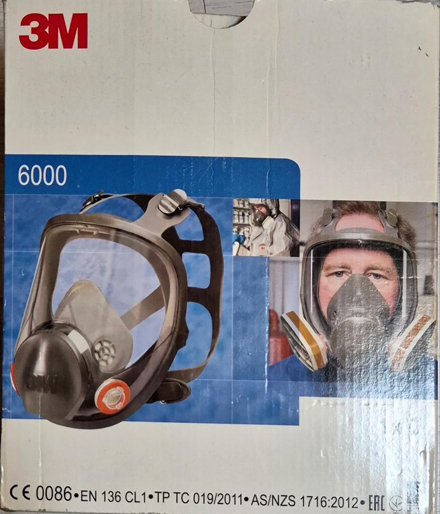 Nieuw 3M 6000-serie Volgelaatsmasker, Ophalen of Verzenden, Nieuw, Volgelaatsmaskers