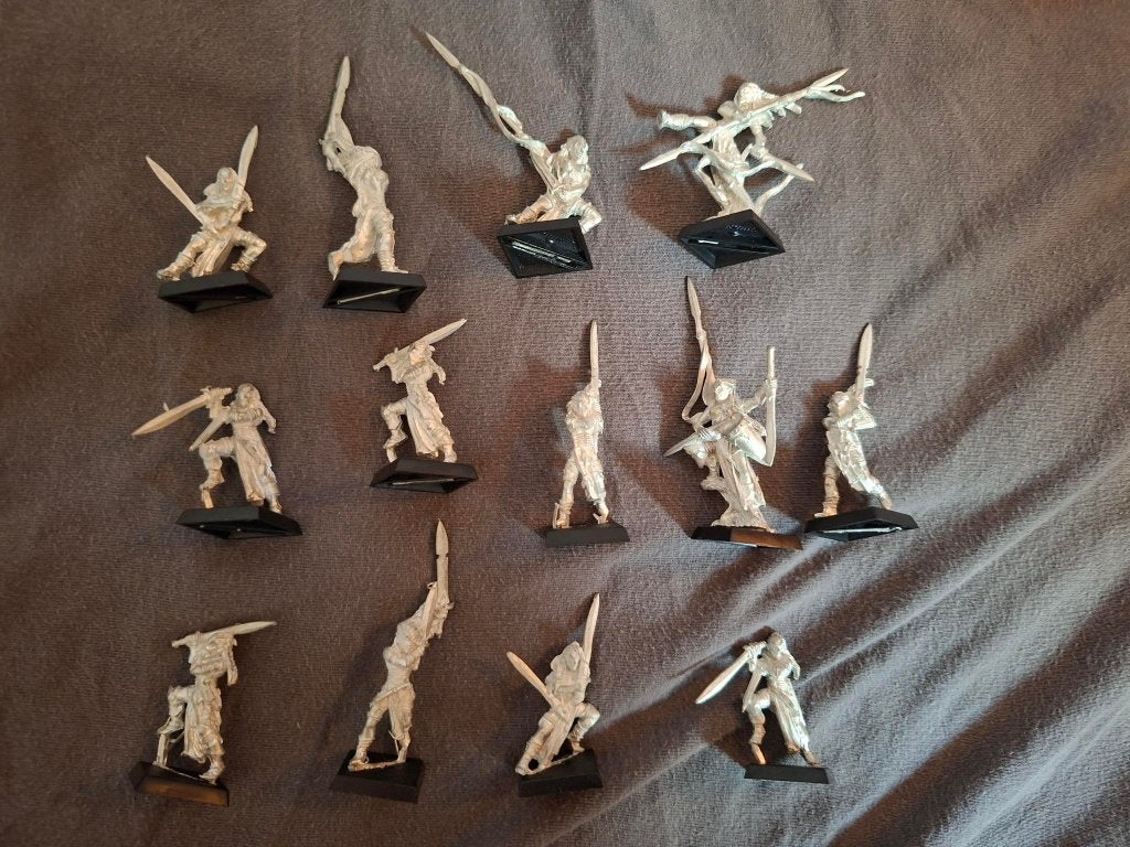 Wood elf wardanders  (inclusief mail order only OOP), Ophalen of Verzenden, Zo goed als nieuw, Warhammer, Figuurtje(s)