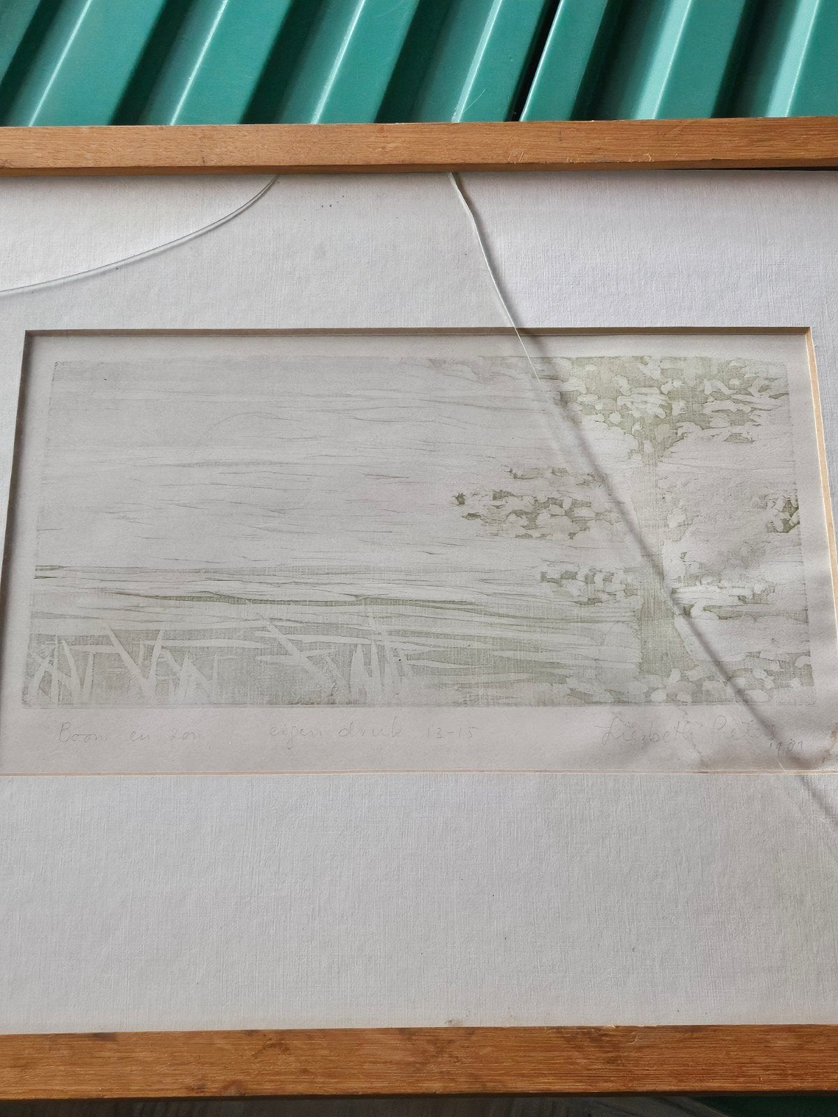 Exclusieve Ets 'Bomen en Zon' van Liesbeth Peters (13/15), Ophalen of Verzenden