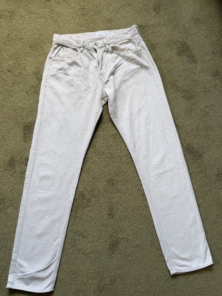 Isabel Marant rib broek maat 31, Maat 52/54 (L), Beige, Ophalen of Verzenden, Isabel Marant