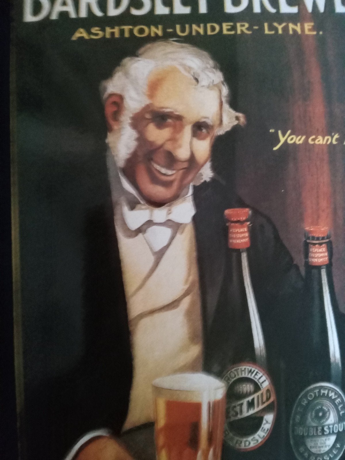 Emaille reclame bord z.g.a.n., Ophalen of Verzenden, Reclamebord, Plaat of Schild, Overige merken