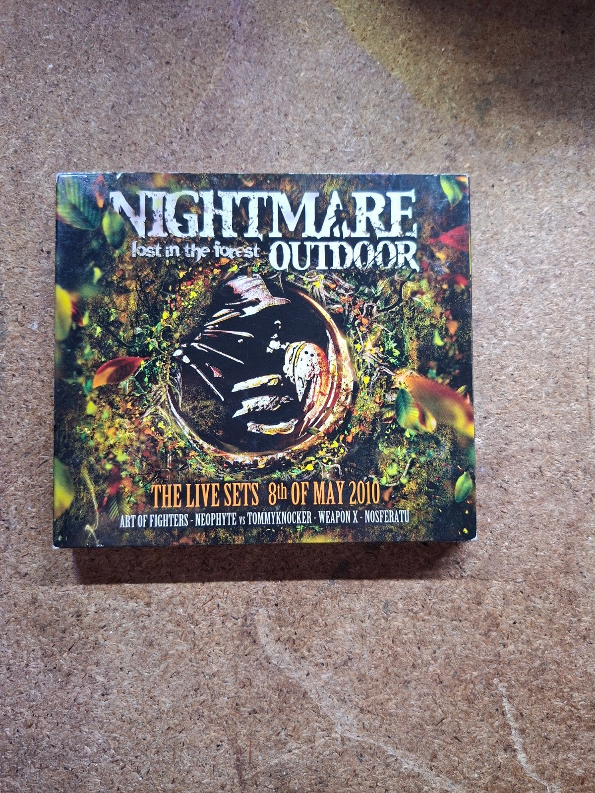 Nightmare Outdoor Lost in the Forest The Live Sets CD, Gebruikt, Hardcore, Ophalen of Verzenden, Inclusief doosje