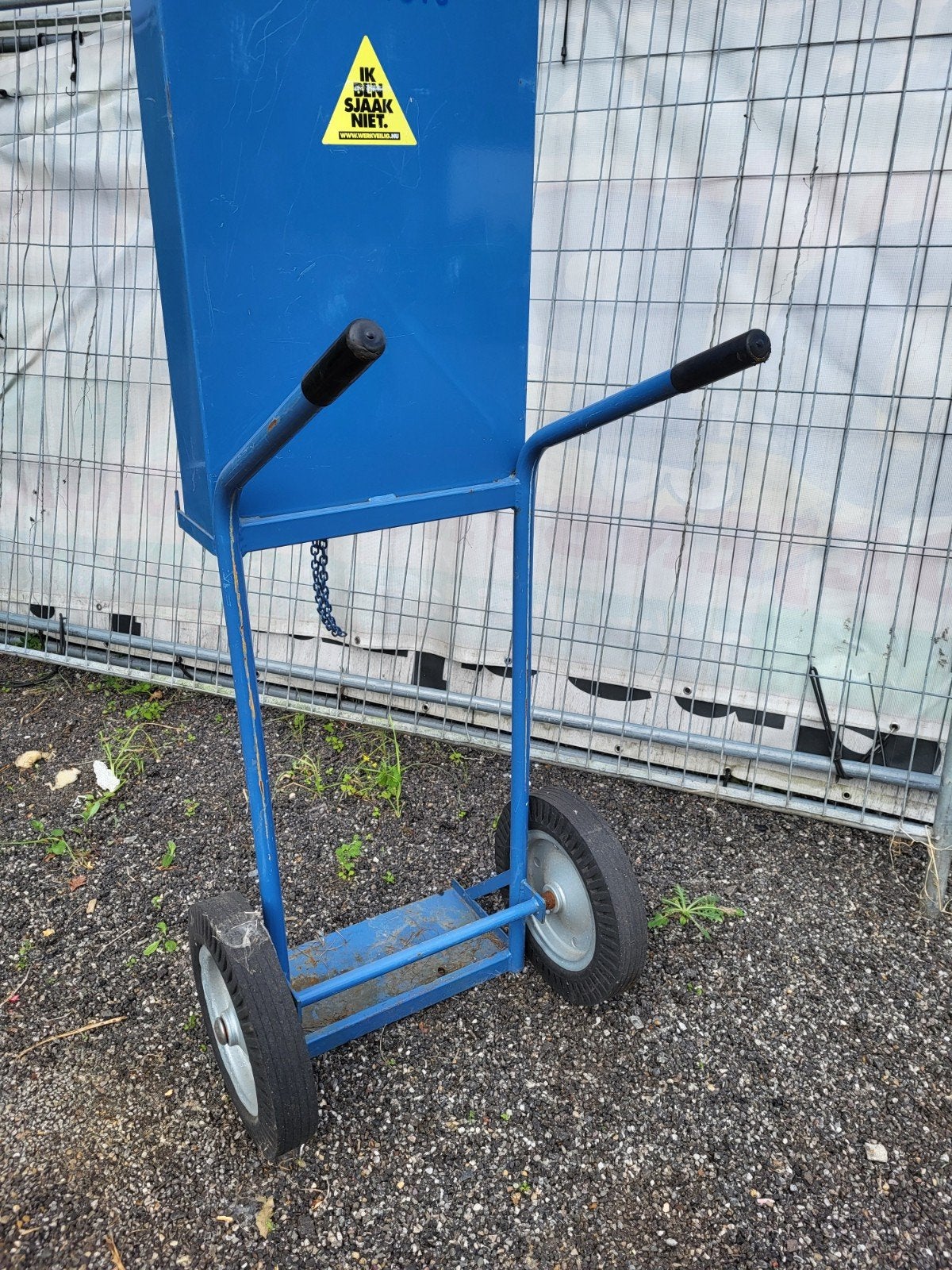 Steekwagen / gas en zuurstof, 100 liter of meer, Ophalen, Gebruikt, Steekwagen