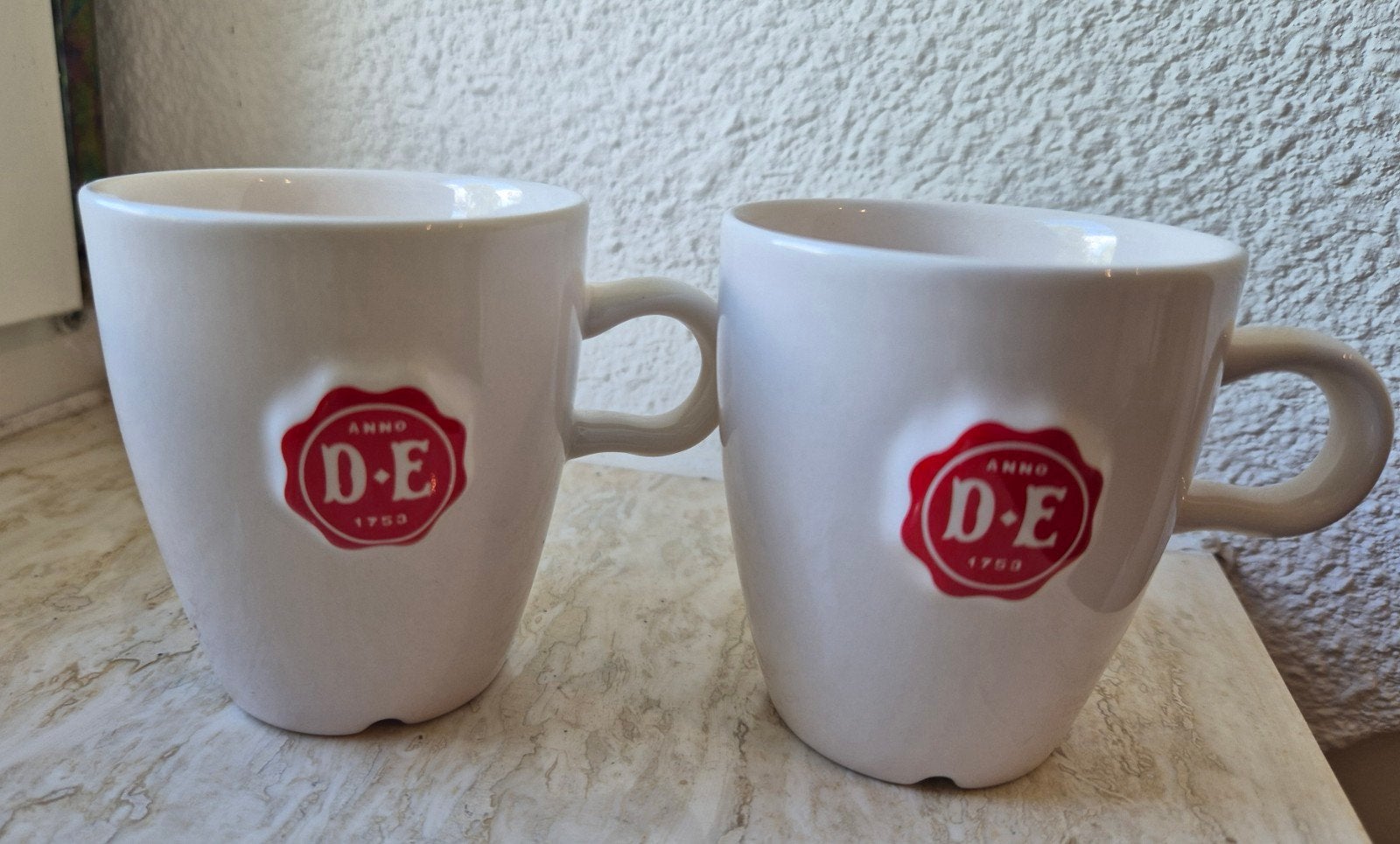 2 Senseo mokjes van D.E., Keramiek, Nieuw, Ophalen of Verzenden, Overige stijlen