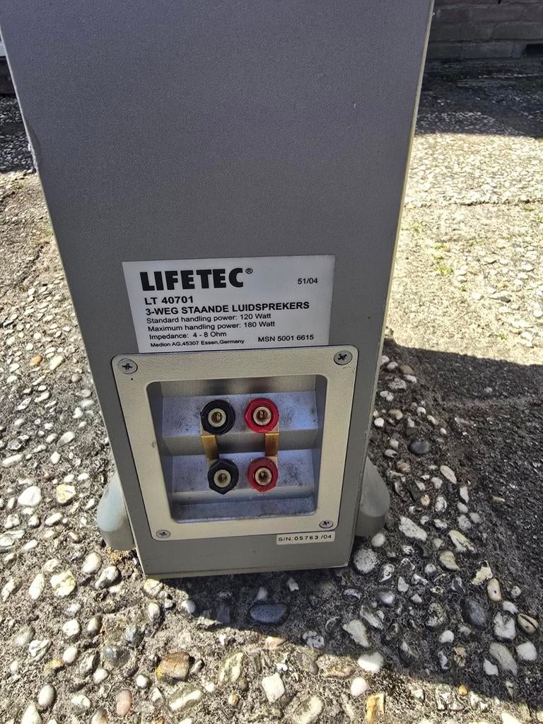 Lifetec LT 40701 3-weg staande luidsprekers (180 Watt), Audio, Tv en Foto, Luidsprekers, Ophalen of Verzenden