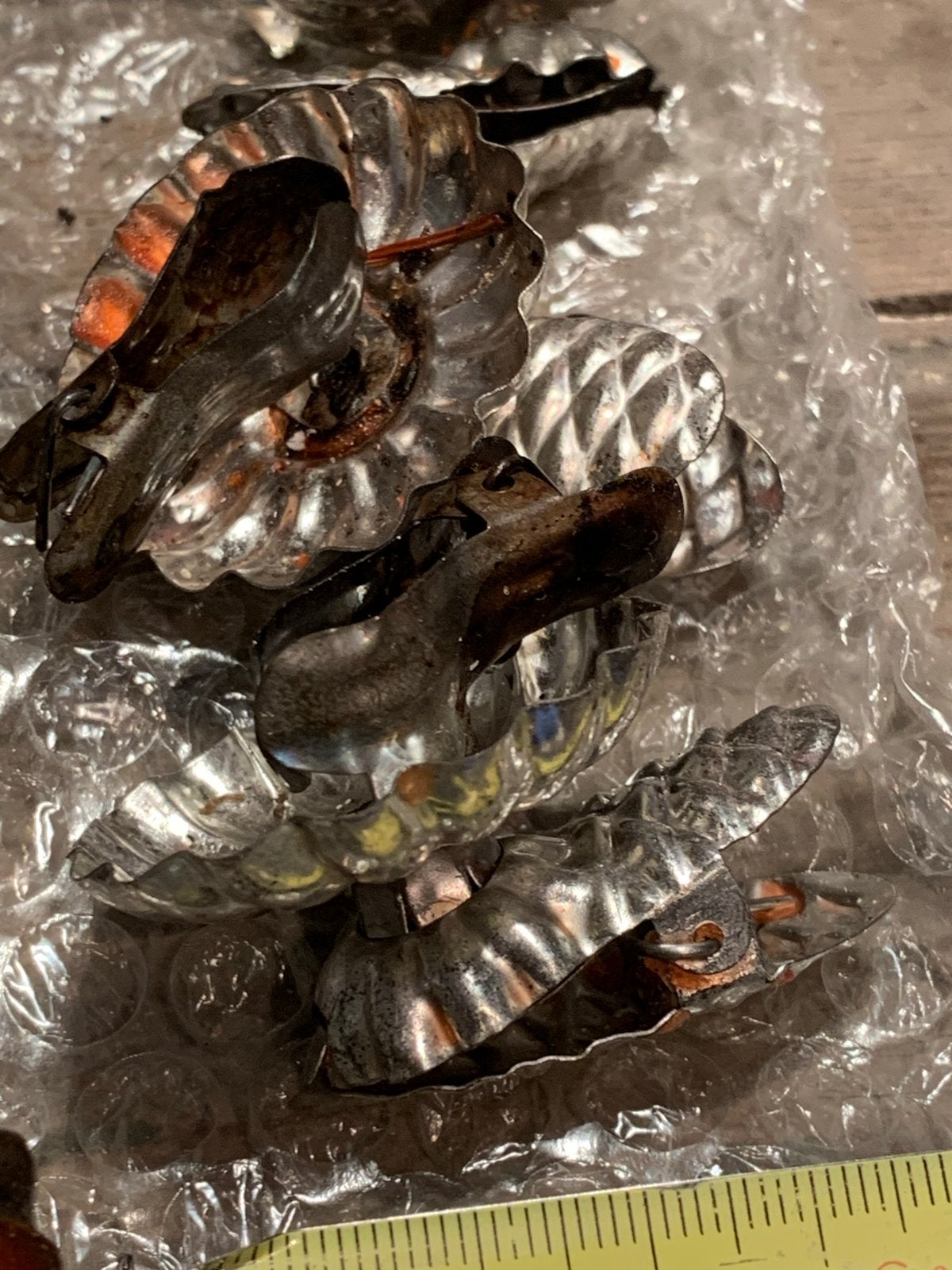 Antieke kaarsen knijpers - Set van 12 kerst, Ophalen of Verzenden, Overige materialen