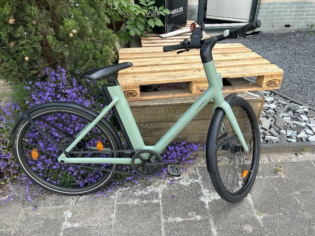 Cowboy Cruiser ST Sage (E-bike), Fietsen en Brommers, Ophalen, Gebruikt, 51 tot 55 cm, 30 tot 50 km per accu