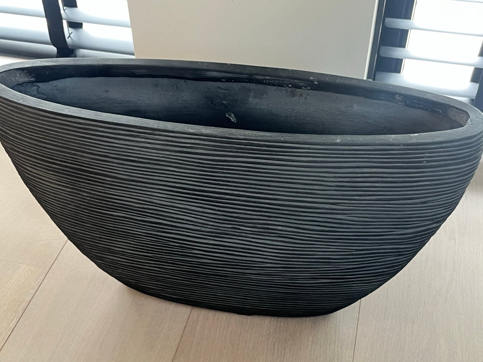 Mooie vaas bieden vanaf 25.-, Ophalen, Gebruikt, Steen/keramiek, 35 cm