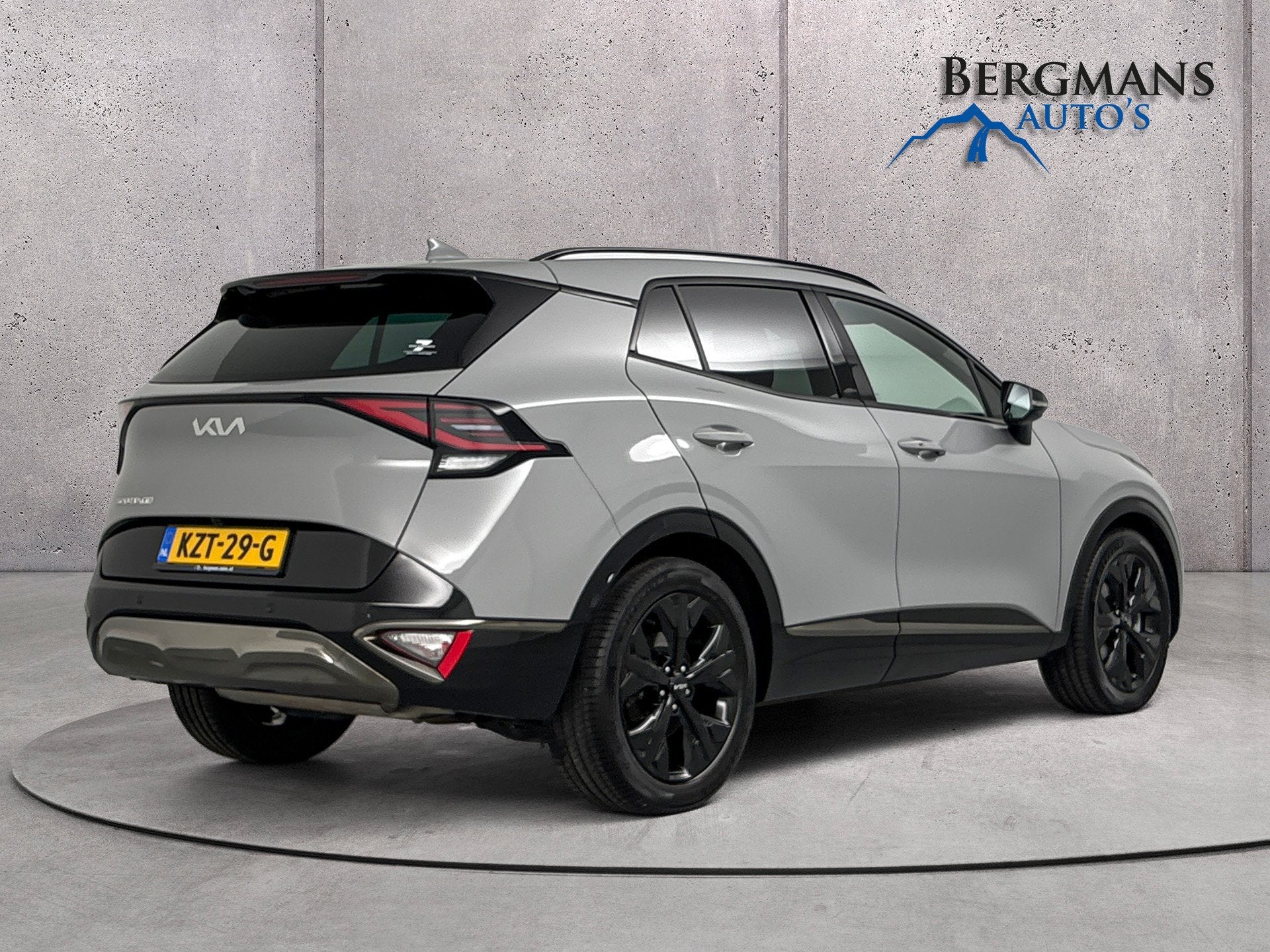 Kia Sportage 1.6 T-GDi MHEV Dark Edition // STOEL+STUURVERWA, Dealer onderhouden, 15 km/l, Gebruikt, 4 cilinders