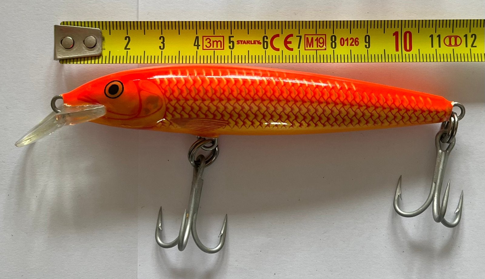 Rapala Magnum Oranje 11cm 15 Gram in Zeer Goede staat, Watersport en Boten, Ophalen of Verzenden, Gebruikt