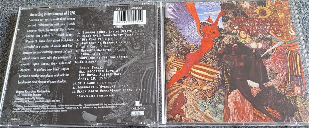 Santana - Abraxas CD (1970) met bonus live tracks, Cd's en Dvd's, Cd's | Pop, Gebruikt, 1970 - 1979, Ophalen of Verzenden