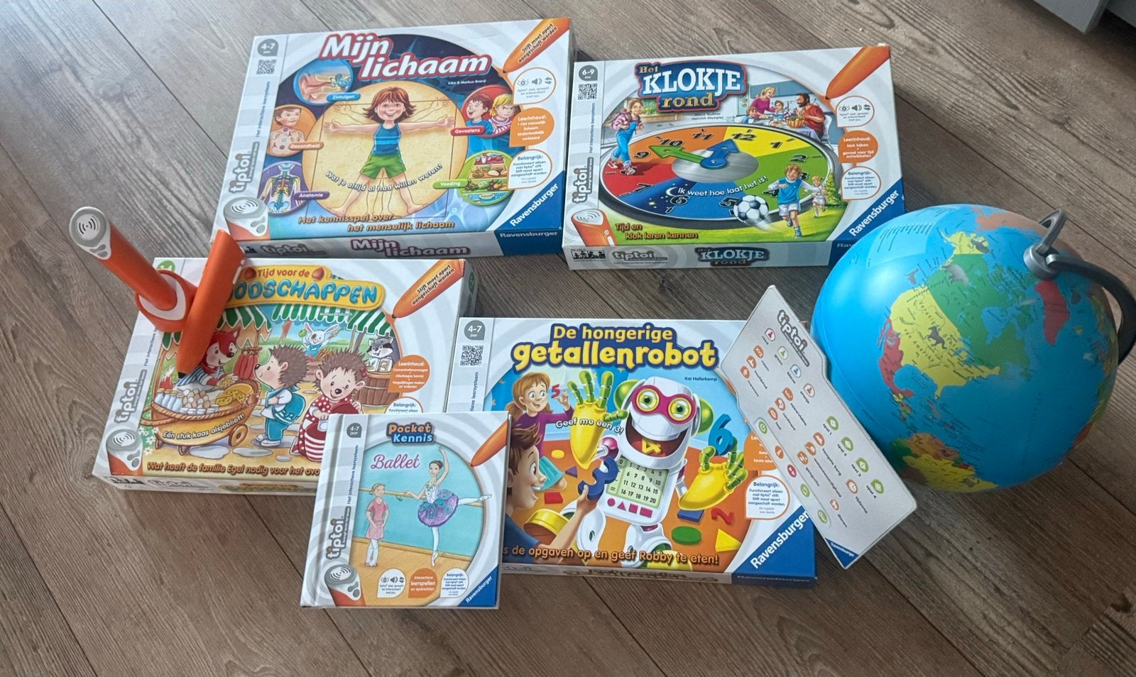 Tiptoi compleet 150,-, Ophalen, Zo goed als nieuw