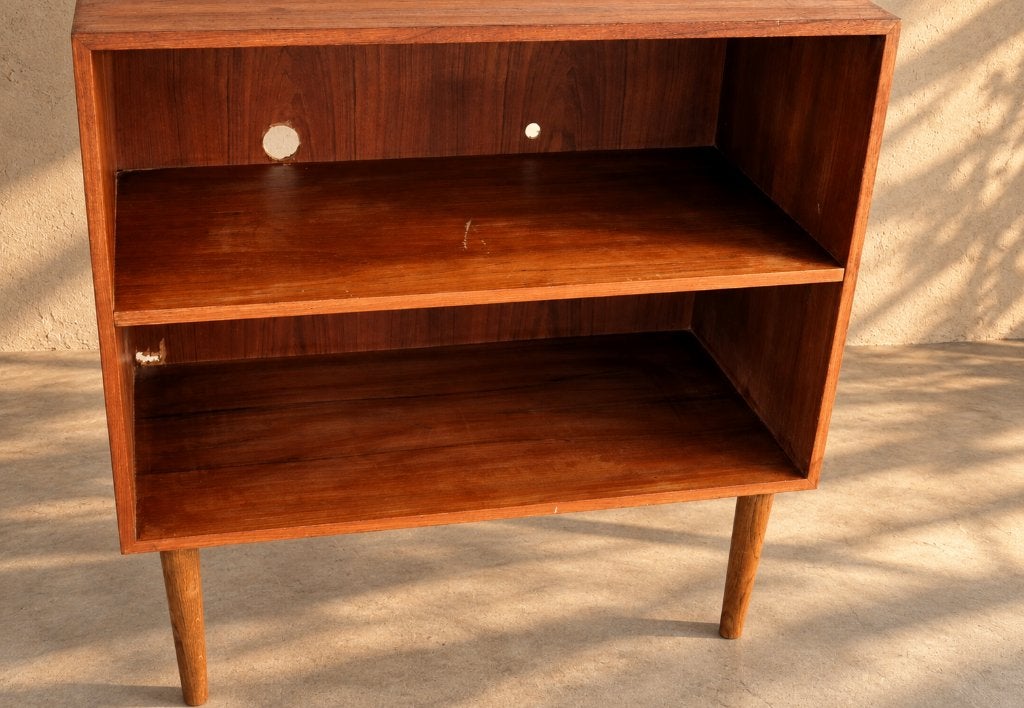 vintage boekenkastje | kastje | jaren 60 | Deens, Met plank(en), Gebruikt, ., Teakhout
