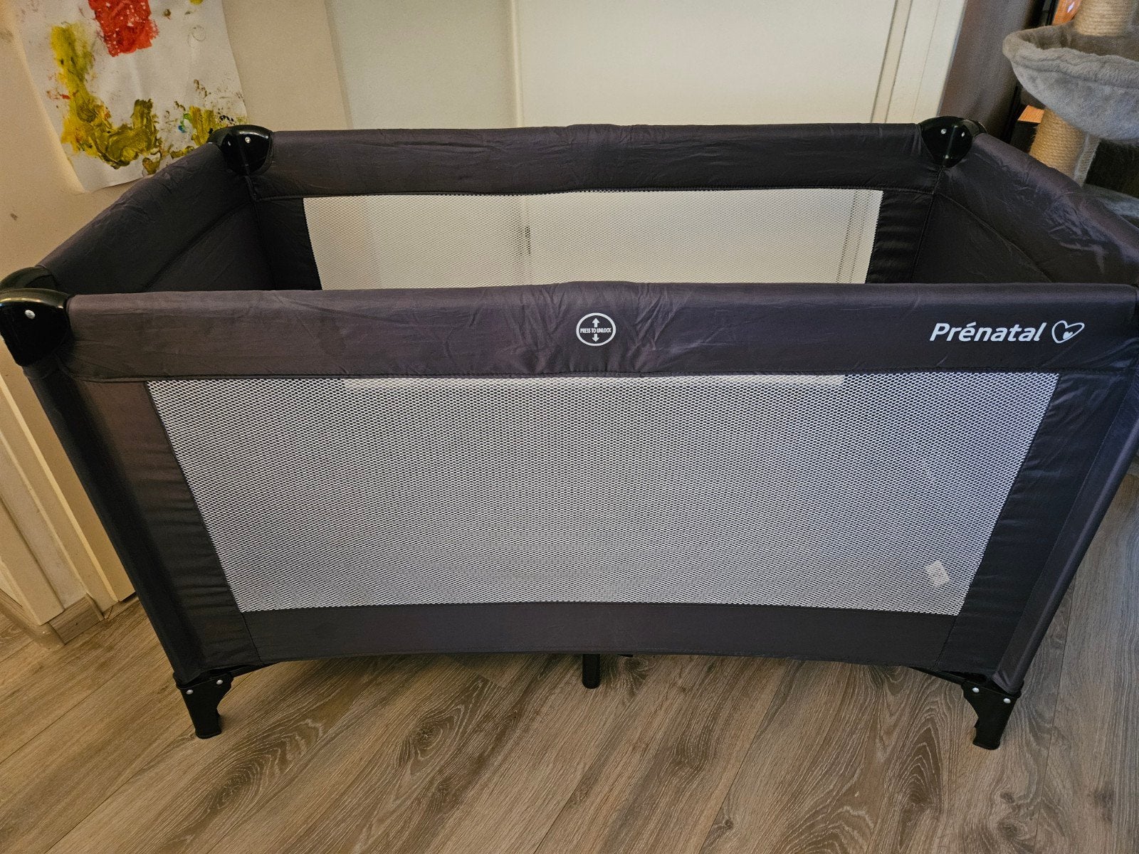 Prenatal campingbedje (exclusief matras), Kinderen en Baby's, Ophalen, Gebruikt, Minder dan 140 cm, 70 tot 85 cm