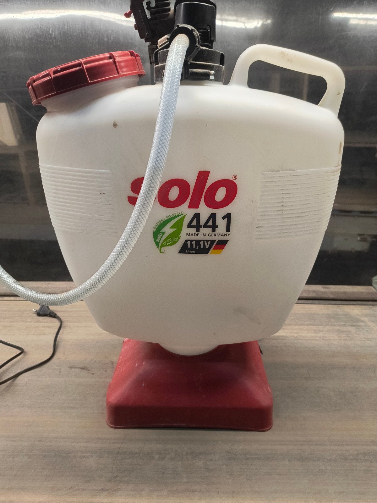 Solo 441  accu rugspuit, Ophalen, Zo goed als nieuw