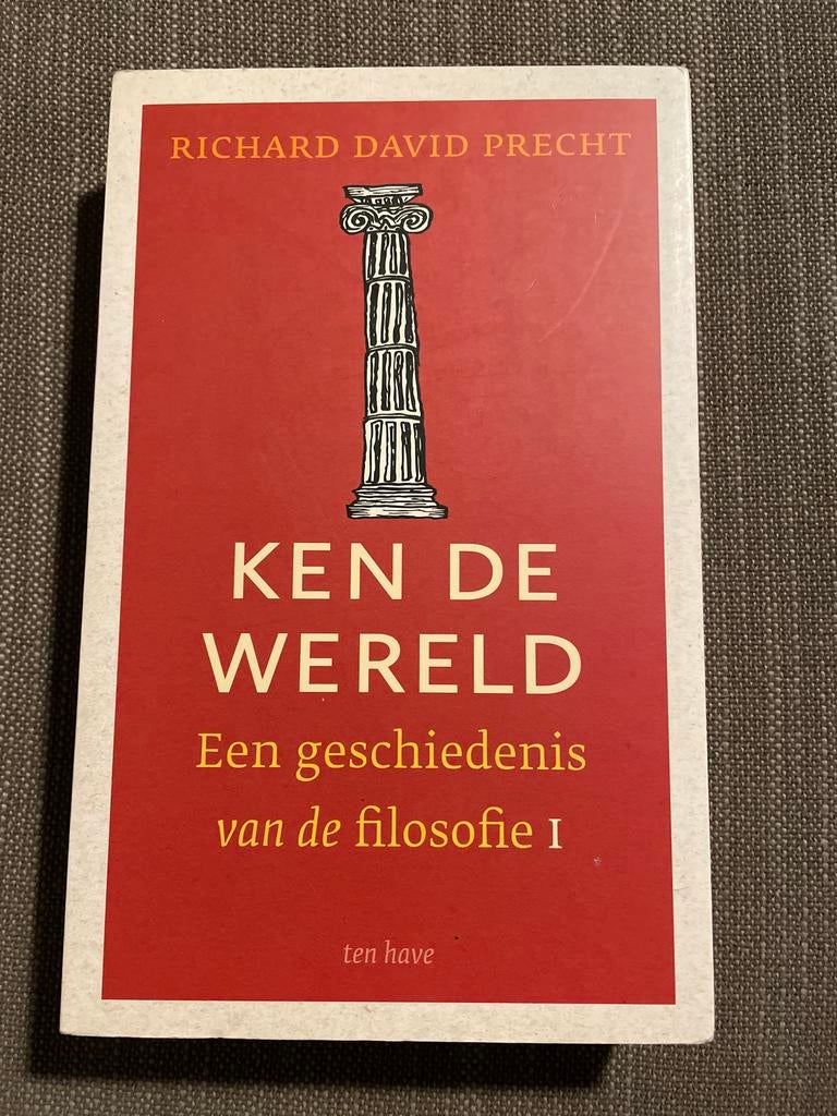 Richard David Precht - 1 oudheid en middeleeuwen, Boeken, Wijsbegeerte of Ethiek, Richard David Precht, Ophalen of Verzenden, Zo goed als nieuw