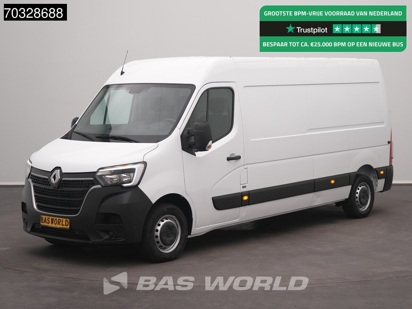 Renault Master 135PK L3H2 LED Airco Cruise Parkeersensoren v, Gebruikt, Euro 6, 4 cilinders, Renault