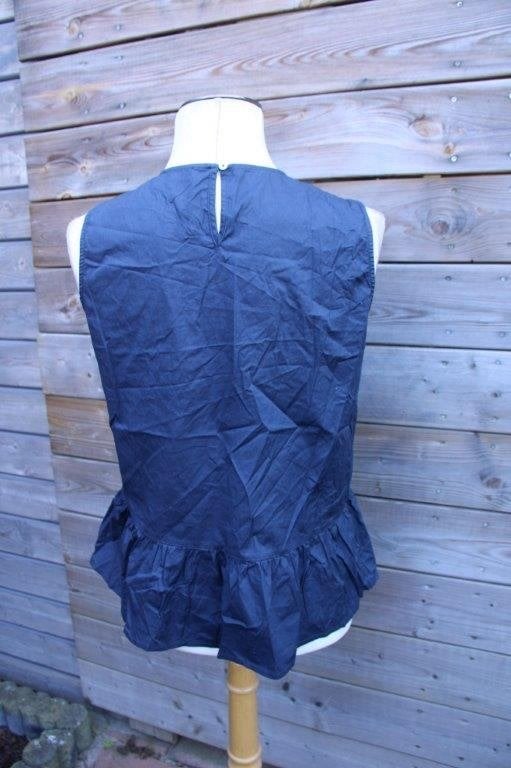 Top donkerblauw Emily van den Bergh mt 38 Vaste prijs, Kleding | Dames, Maat 38/40 (M), Blauw, Emily van den Berg, Ophalen of Verzenden