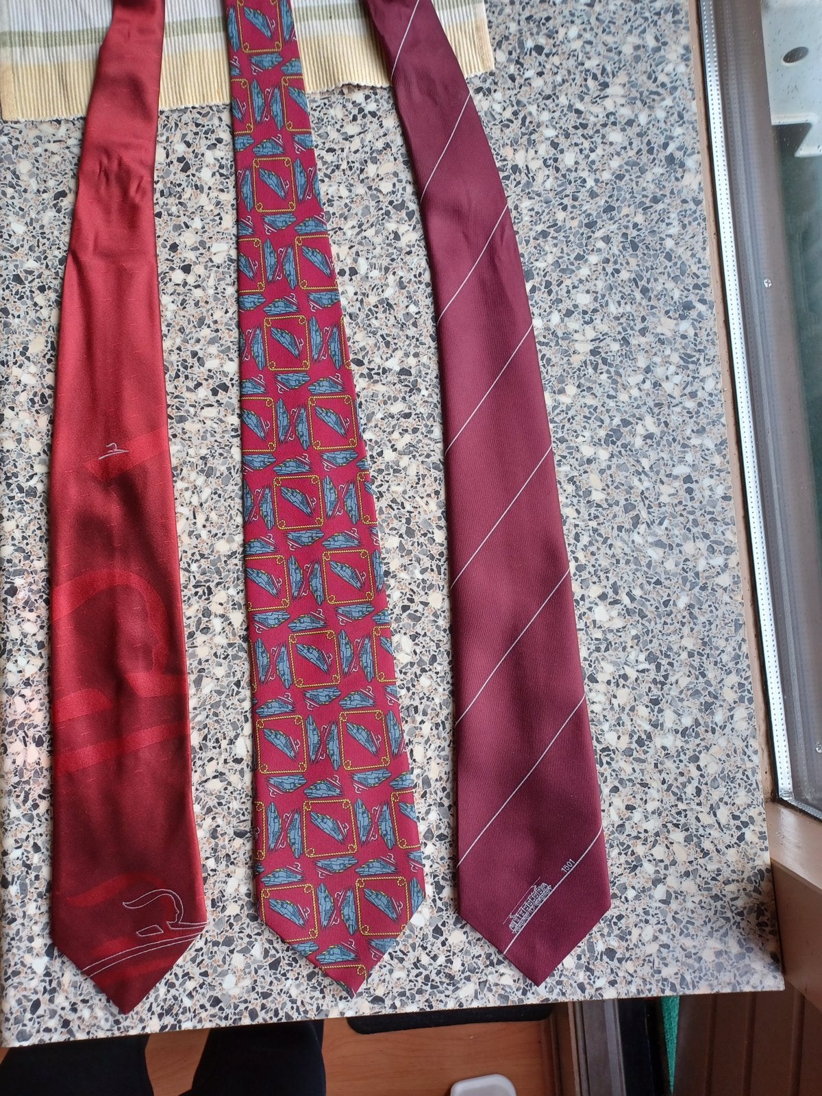 Stropdas uniform Thalys (2x) en 1501, Verzenden, Zo goed als nieuw, Trein, Overige typen