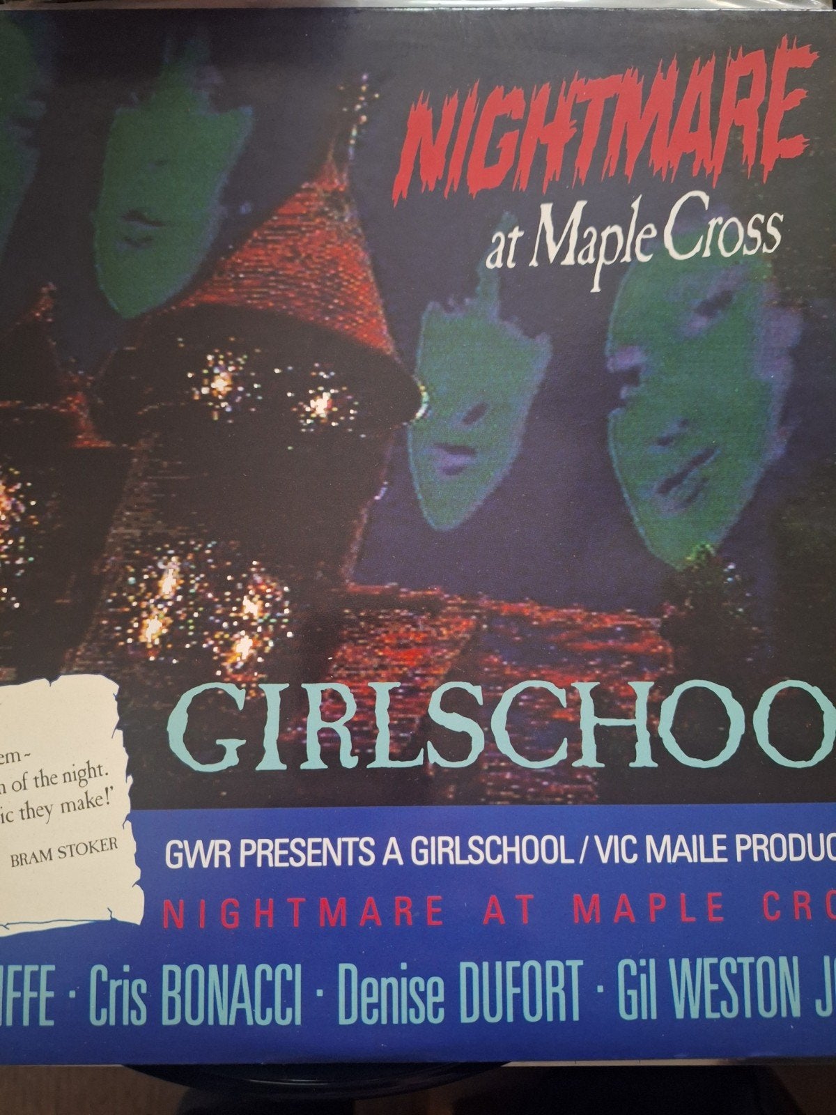 Girlschool - Nightmare at Maple Cross LP (1986), Verzenden, Gebruikt, 12 inch, Overige genres