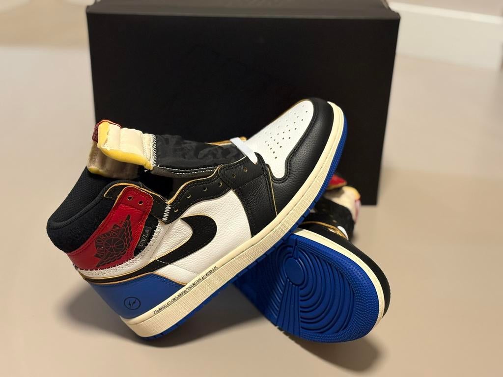Nike Air Jordan 1 x Union x Fragment - Deadstock Maat 42,5, Ophalen of Verzenden, Nieuw, Zwart, Sneakers of Gympen
