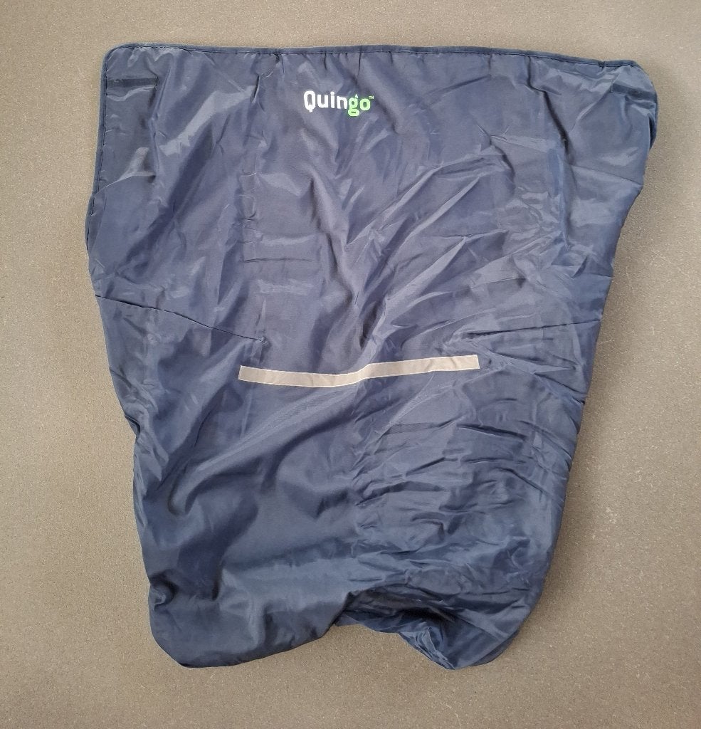 Kleed voor op scootmobiel blauw - Quingo, Ophalen of Verzenden, Zo goed als nieuw