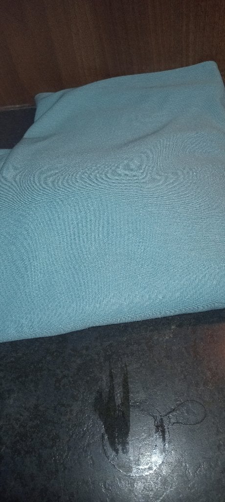 lap stof mintgroen 100 x 160, Hobby en Vrije tijd, Stoffen en Lappen, 120 cm of meer, Nieuw, Ophalen of Verzenden, Katoen