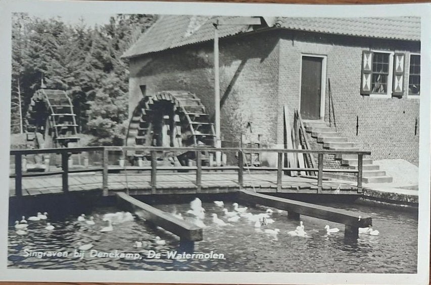 Singraven- Watermolen Denekamp-, Verzenden, 1940 tot 1960, Gelopen, Overijssel