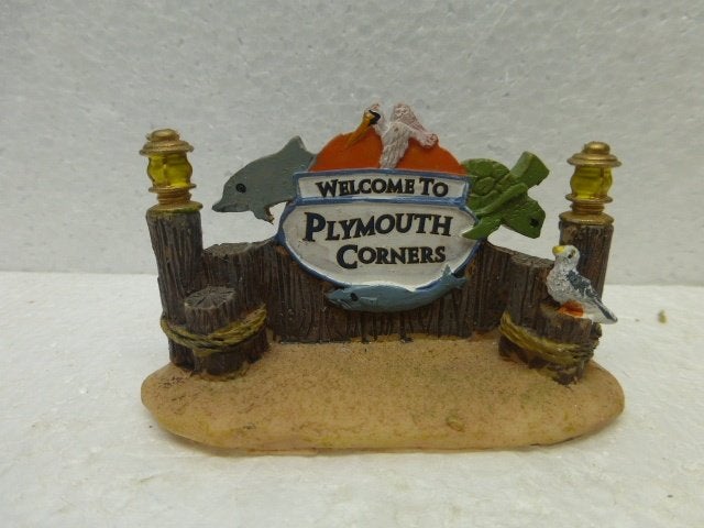 lemax plymouth welcome kerstdorp accessoire haven scenery, Ophalen of Verzenden, Zo goed als nieuw