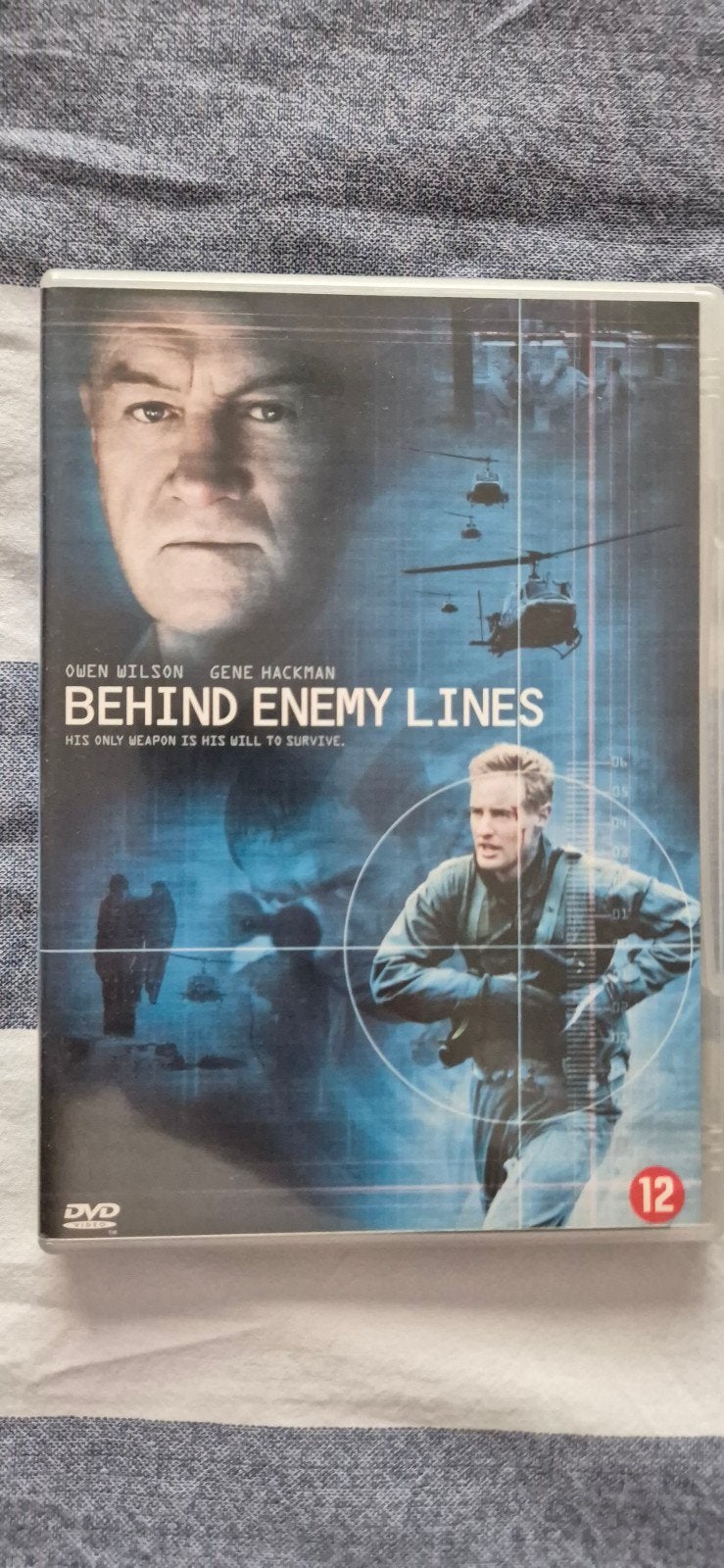 Behind Enemy Lines DVD - Actiethriller met Owen Wilson, Vanaf 12 jaar, Ophalen, Gebruikt, Actiethriller